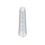 Gabionensäule Durchmesser 32 cm MW 5 x 5 cm rund