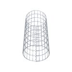 Gabionensäule Durchmesser 37 cm, MW 5 x 10 cm rund
