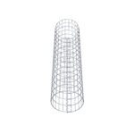 Gabionensäule Durchmesser 37 cm, MW 5 x 10 cm rund