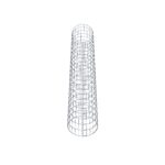 Gabionensäule Durchmesser 37 cm, MW 5 x 10 cm rund