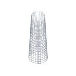 Gabionensäule Durchmesser 37 cm MW 5 x 5 cm rund
