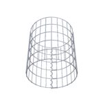 Gabionensäule Durchmesser 42 cm, MW 5 x 10 cm rund