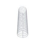 Gabionensäule Durchmesser 42 cm, MW 5 x 10 cm rund