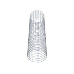 Gabionensäule Durchmesser 42 cm MW 5 x 5 cm rund
