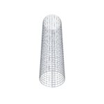 Gabionensäule Durchmesser 42 cm MW 5 x 5 cm rund
