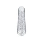 Gabionensäule Durchmesser 42 cm MW 5 x 5 cm rund