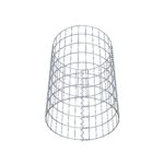 Gabionensäule Durchmesser 47 cm, MW 5 x 10 cm rund