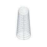 Gabionensäule Durchmesser 47 cm, MW 5 x 10 cm rund