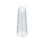 Gabionensäule Durchmesser 47 cm, MW 5 x 10 cm rund
