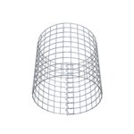 Gabionensäule Durchmesser 47 cm MW 5 x 5 cm rund