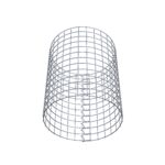 Gabionensäule Durchmesser 47 cm MW 5 x 5 cm rund