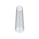 Gabionensäule Durchmesser 47 cm MW 5 x 5 cm rund