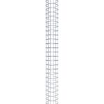 Gabionensäule eckig 17 cm x 17 cm, 160 cm Höhe, MW 5 cm x 5 cm