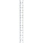 Gabionensäule eckig 17  cm x 17  cm, 230 cm Höhe, MW 5 cm x 10 cm