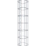 Gabionensäule eckig 17  cm x 17  cm, 80 cm Höhe, MW 5 cm x 10 cm