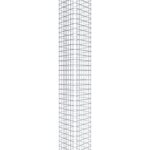 Gabionensäule eckig 37 cm x 37 cm, 200 cm Höhe, MW 5 cm x 5 cm