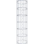 Gabionensäule rund 22 cm Durchmesser, 80  cm Höhe, Maschenweite 5 cm x 10 cm