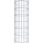 Gabionensäule rund 32 cm Durchmesser, 80  cm Höhe, Maschenweite 5 cm x 10 cm