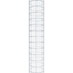 Gabionensäule rund 37  cm Durchmesser, 160  cm Höhe, Maschenweite 5 cm x 10 cm