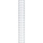 Gabionensäule rund 37  cm Durchmesser, 230  cm Höhe, Maschenweite 5 cm x 10 cm
