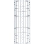 Gabionensäule rund 37  cm Durchmesser, 80  cm Höhe, Maschenweite 5 cm x 10 cm