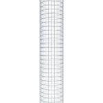 Gabionensäule rund 42  cm Durchmesser, 160  cm Höhe, Maschenweite 5 cm x 5 cm