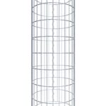 Gabionensäule rund 42  cm Durchmesser, 80  cm Höhe, Maschenweite 5 cm x 10 cm