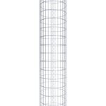 Gabionensäule rund 47  cm Durchmesser, 160  cm Höhe, Maschenweite 5 cm x 10 cm