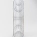 Gabionensäule rund 52 cm Durchmesser, 160 cm Höhe, Maschenweite 5 cm x 5 cm