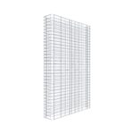Gabionenzaun Länge 102 cm, Höhe 160 cm, Tiefe 22 cm, Maschenweite 5 x 5 cm