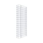 Gabionenzaun Länge 62 cm, Höhe 160 cm, Tiefe 22 cm, Maschenweite 5 x 10 cm