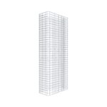 Gabionenzaun Länge 72 cm, Höhe 180 cm, Tiefe 32 cm, Maschenweite 5 x 5 cm