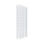 Gabionenzaun Länge 82 cm, Höhe 200 cm, Tiefe 22 cm, Maschenweite 5 x 10 cm