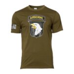 Garments T-Shirt USA 101st Airborne – Funktionsshirts – Modell 1283 | Outdoor Militär Tactical Gear