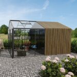Gewächshäuser aus Aluminium mit Lager Limited edition | Aluminium - Limited Edition Gewächshaus mit eingebautem Lager
