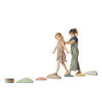 Gonge NORDIC Flusssteine u. Activity Rings, 12tlg.