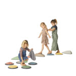 Gonge NORDIC Flusssteine u. taktile Scheiben, 16tlg.