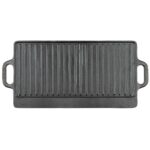 Grillplatte Gusseisen mit Griffen – Leicht Zubehör | Outdoor Militär Tactical Gear