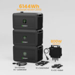 Exklusiv bei Christmas: Growatt NOAH 2000 Balkonkraft Batteriespeicher - 6144Wh Batterie Speicher + 800W Wechselrichter / Abholung Weinheim