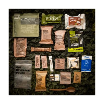Halbtagesration Ultimate Tactical Ration Half Day Menü 3 – Leicht Tactical Zubehör | Outdoor Militär Tactical Gear