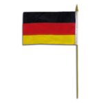 Handflagge 45x30 Deutschland – Zubehör | Outdoor Militär Tactical Gear
