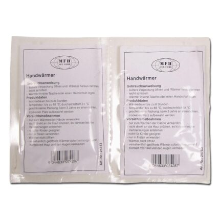 Handwärmer-Kissen für Einmalgebrauch – IR Winterjacken | Outdoor Militär Tactical Gear