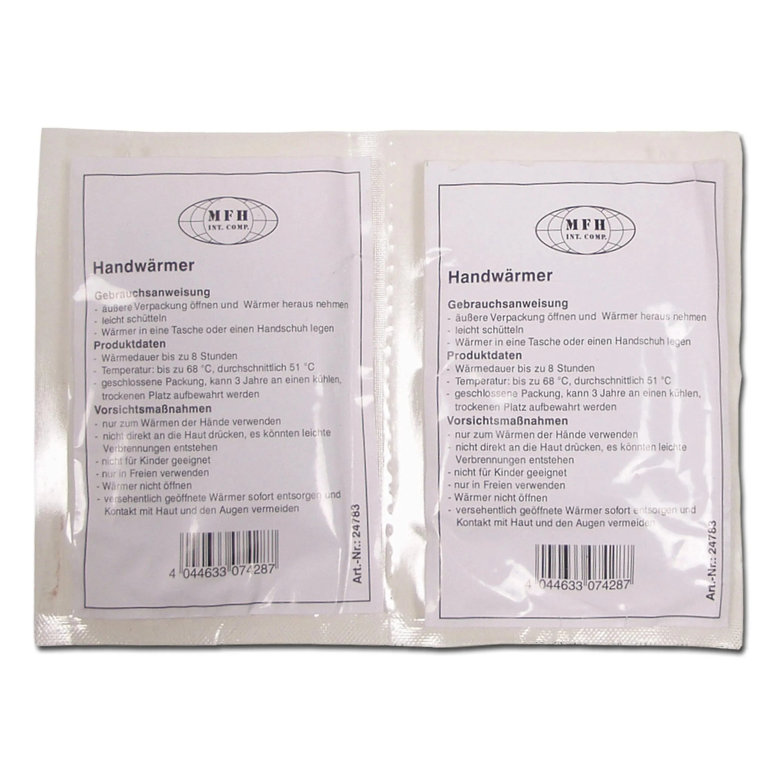 Handwärmer-Kissen für Einmalgebrauch – IR Winterjacken | Outdoor Militär Tactical Gear