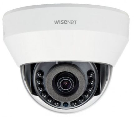 Hanwha Vision Dome  Kamera LND-6022R 4mm  Überwachungskamera mit 2 Megapixel Auflösung. professionelle Kamera für außen