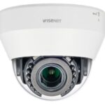 Hanwha Vision Dome  Kamera LND-6072R 3,2 - 10,0mm  Überwachungskamera mit 2 Megapixel Auflösung. professionelle Kamera für innen