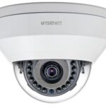 Hanwha Vision Dome  Kamera LNV-6022R 4mm  Überwachungskamera mit 2 Megapixel Auflösung. professionelle Kamera für außen