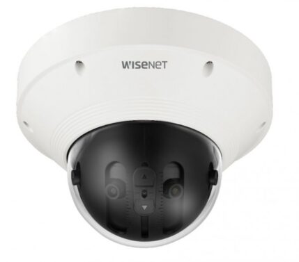 Hanwha Vision Dome Kamera PNM-9022V 2,8mm Überwachungskamera mit 2 Megapixel Auflösung. professionelle Kamera für außen