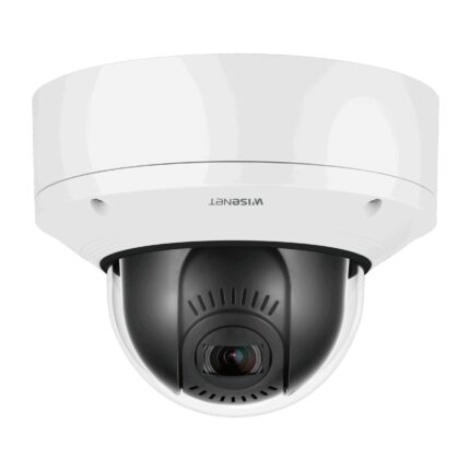 Hanwha Vision Dome Kamera XND-6081VZ 2,8 - 12,0mm Überwachungskamera mit 2 Megapixel Auflösung. professionelle Kamera für außen