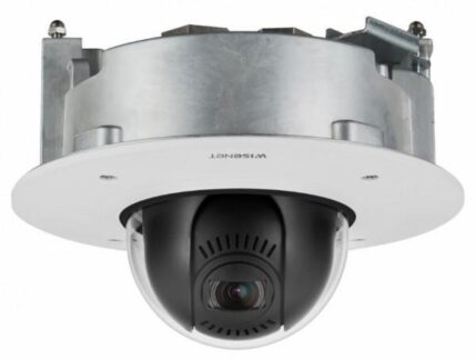 Hanwha Vision Dome Kamera XND-8081FZ 3,6 - 9,4mm Überwachungskamera mit 5 Megapixel Auflösung. professionelle Kamera für außen