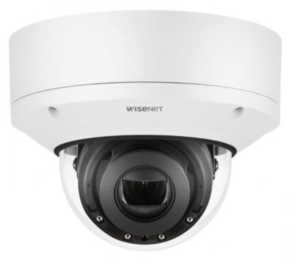 Hanwha Vision Dome Kamera XND-8081REV 3,9 - 9,4mm Überwachungskamera mit 6 Megapixel Auflösung. professionelle Kamera für außen